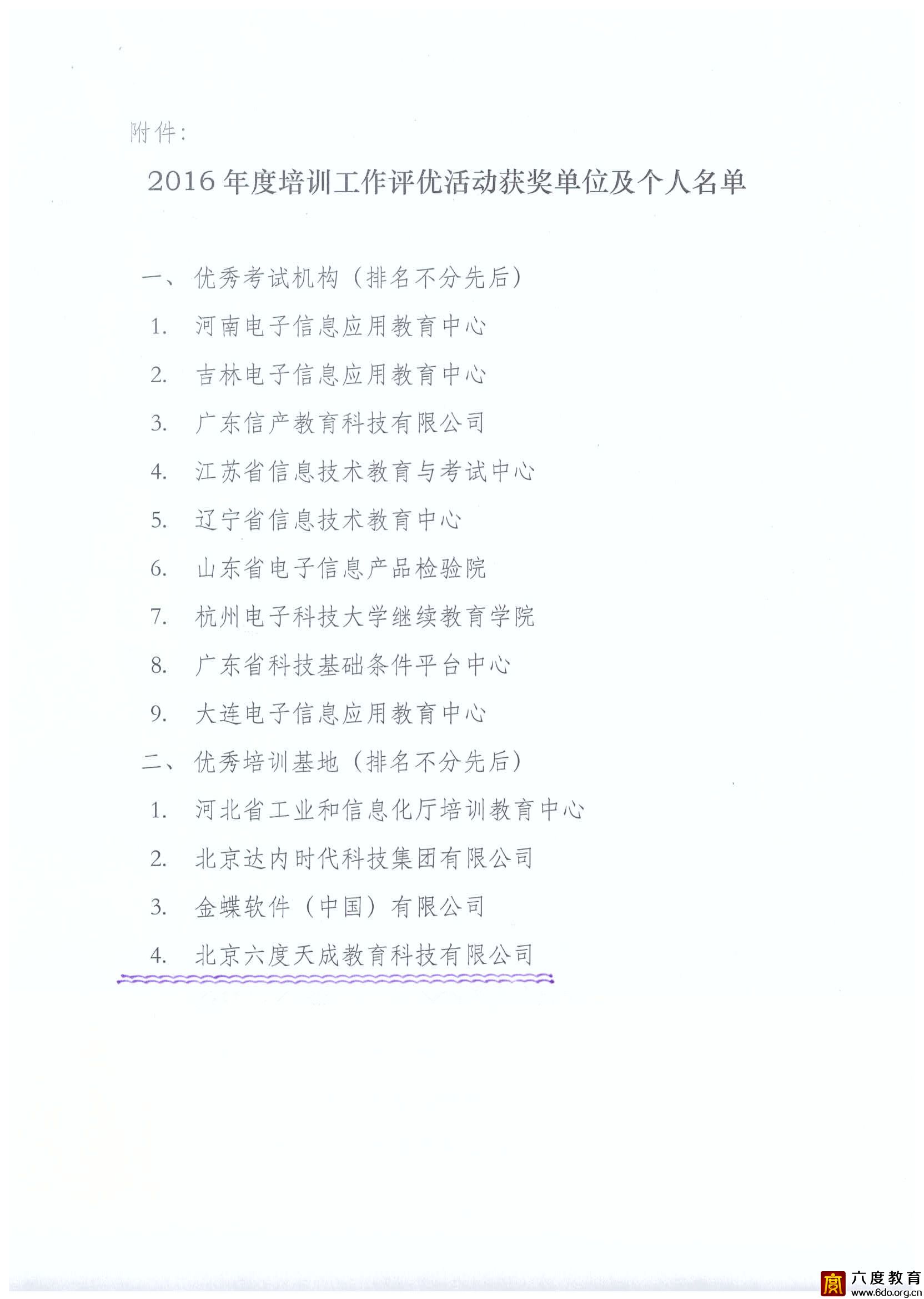 六度教育再獲“優(yōu)秀培訓(xùn)基地”稱號